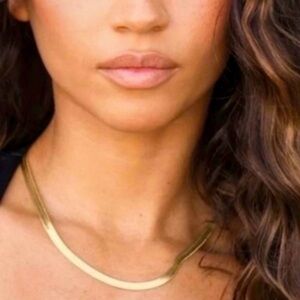 Jennifer Zeuner Hamilton Necklace 1 4K Yellow Gold-Plated *NEW*